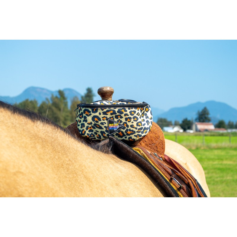 Schulz Equine Leopard Beat Bag Pommel Bag