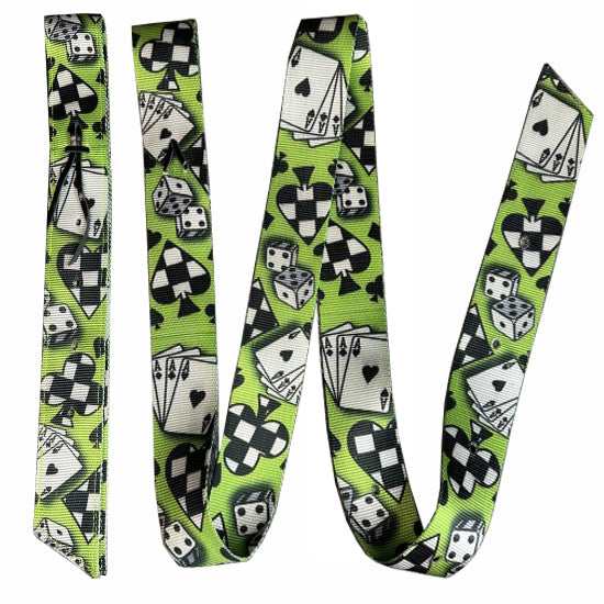 Schulz Equine House of Cards Nylon Latigo and Off Billet Set