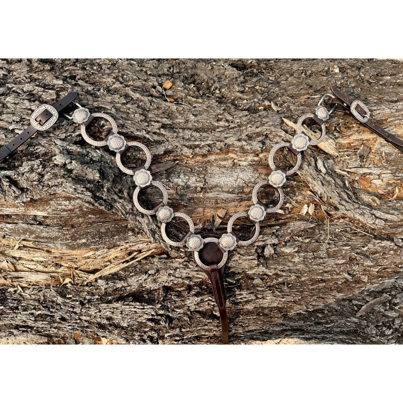 Schulz Equine Copper Ring Breast Collar