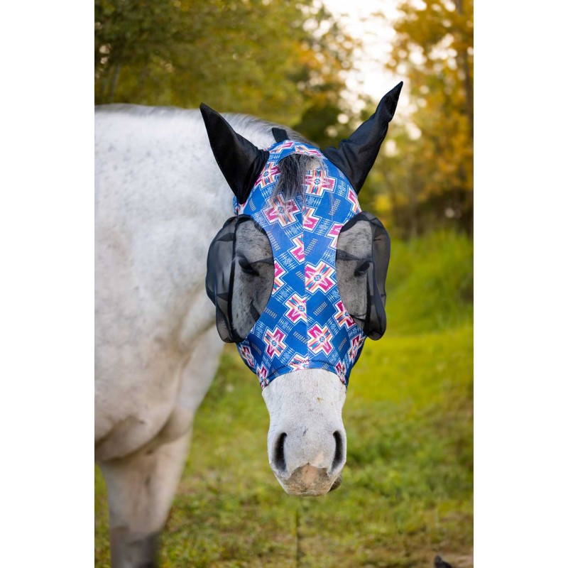 Schulz Equine Lycra Fly Mask- Round Up