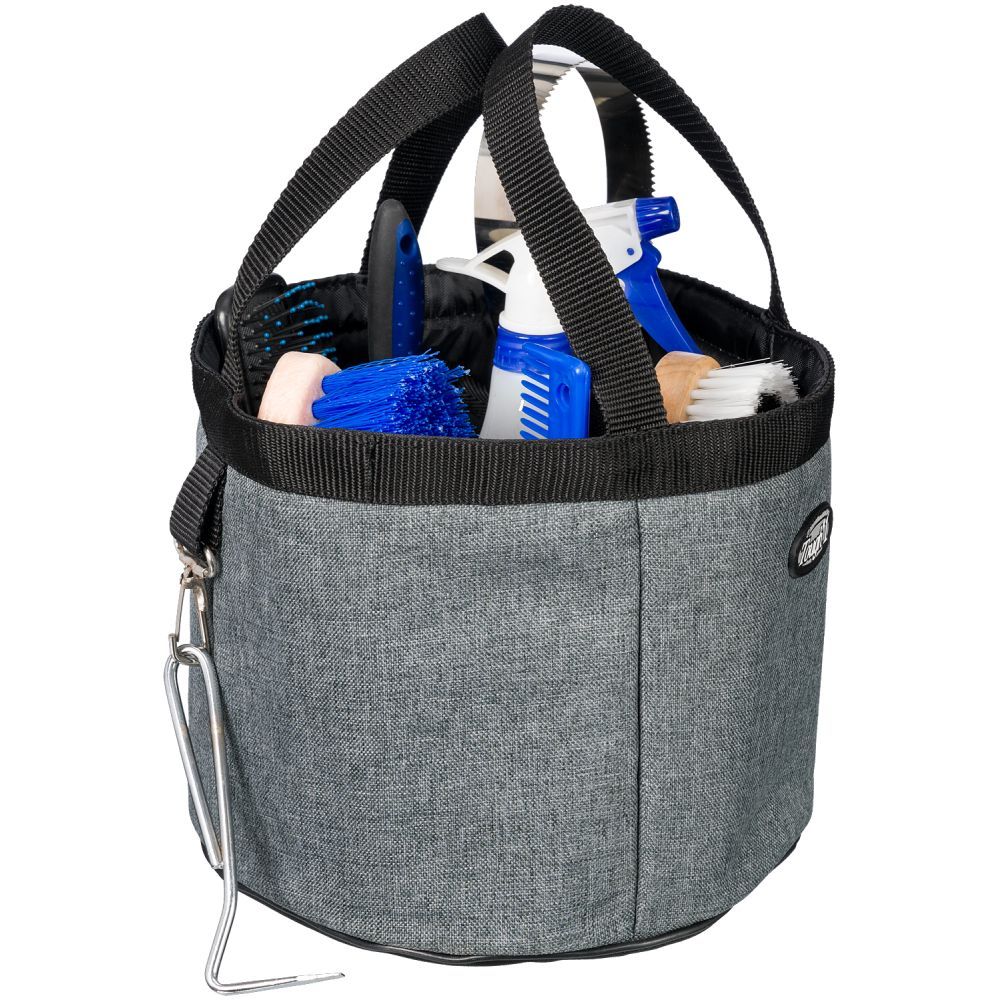 Tough 1 Heather Grey Nylon Grooming Caddy