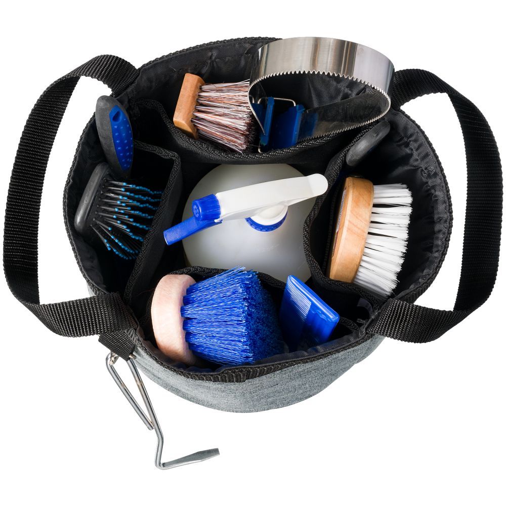 Tough 1 Heather Grey Nylon Grooming Caddy