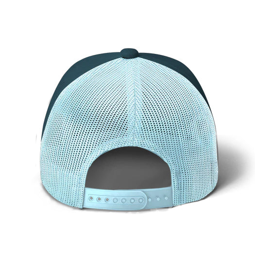 Lone Star Ropes Aqua and Teal Mesh Cap w/ Shield Logo