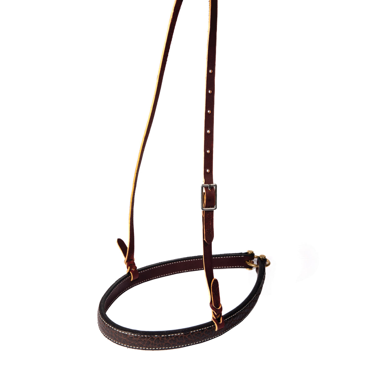 Professional's Choice Double Ply Bison Leather Tiedown Noseband