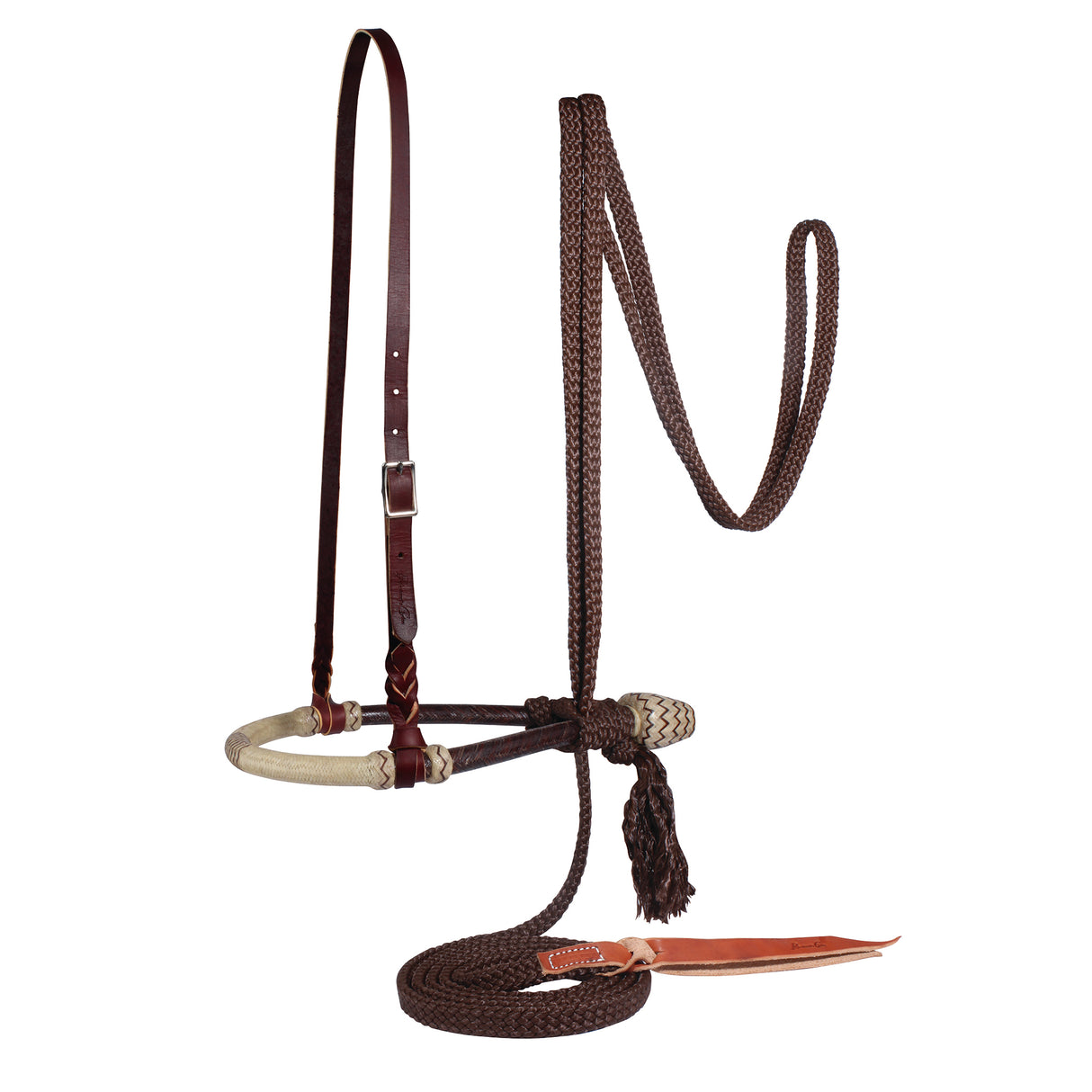 Professional's Choice Bosal Set with Chocolate Cord Mecate