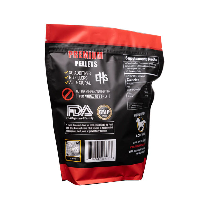 Equine Hemp Solutions Premium Pellets- 2lb