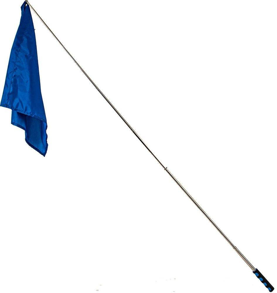 Mustang Manufacturing Telescopic Training Flag- Blue