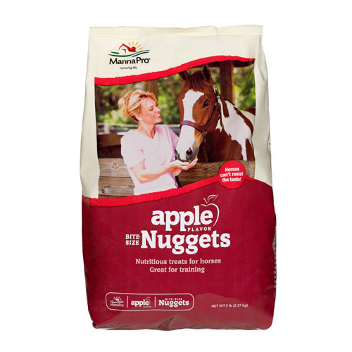 Manna Pro Bite Size Apple Nuggets- 1lb
