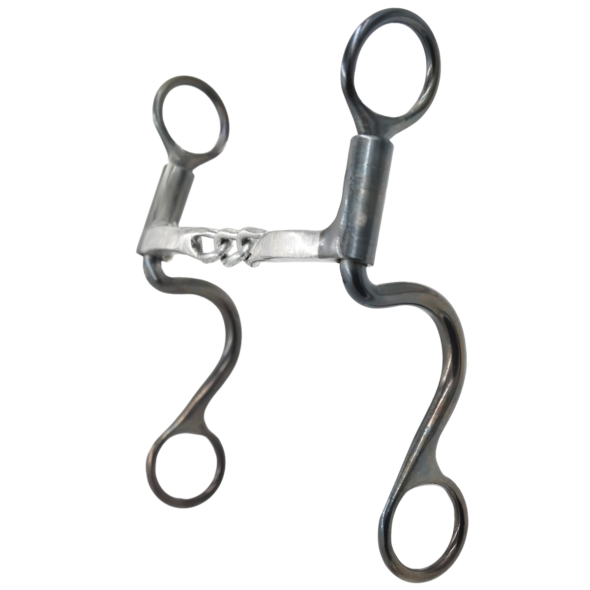 Dutton Short S Shank 3-Link Chain Square Bar Bit