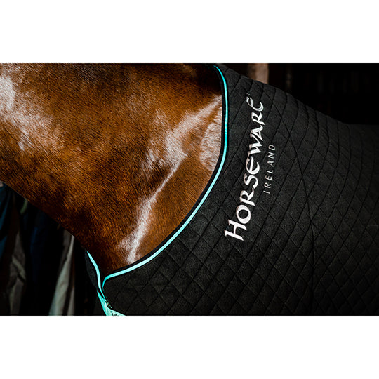 Horseware Autumn Cooling Sheet- Black/Aqua