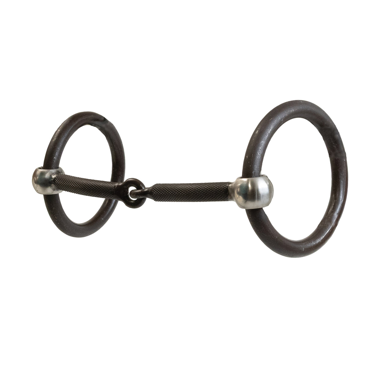 Bob Avila O-Ring Snaffle Bit with Textured Mouthpiece