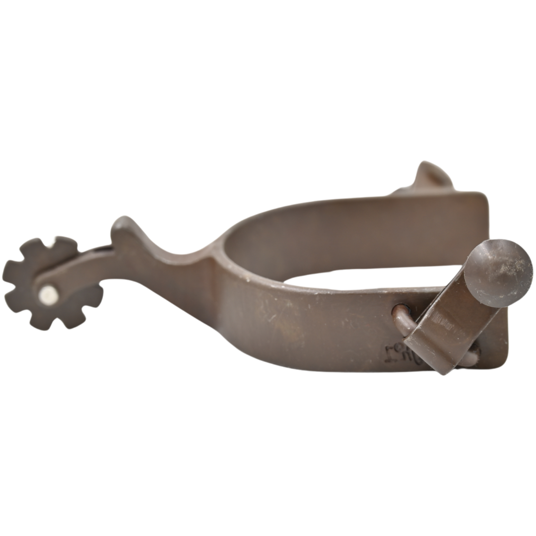 Antique Brown Youth Southwest/Navajo Spurs