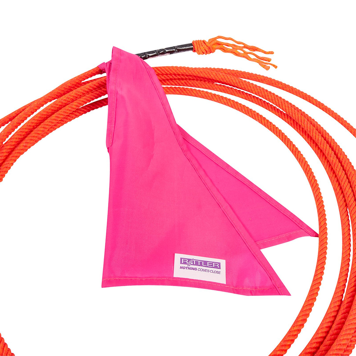 Rattler Ropes Neon Pink Breakaway Flag- Single