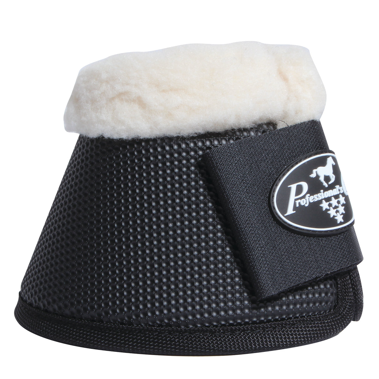 Professional's Choice All Purpose Bell Boots w/ Fleece- Black