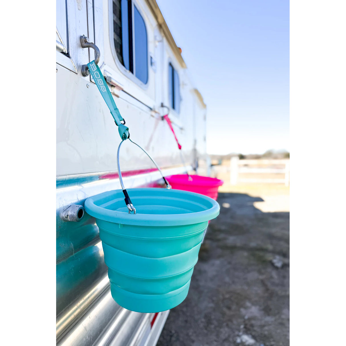 Boss Bucket Strap- Turquoise
