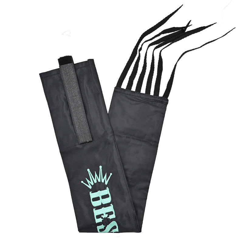 Best Ever Velcro Tail Bag- Black/Turquoise