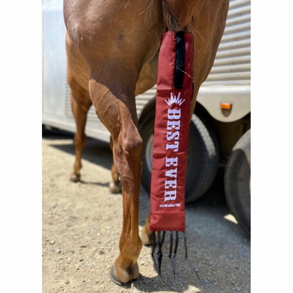 Best Ever Velcro Tail Bag- Maroon