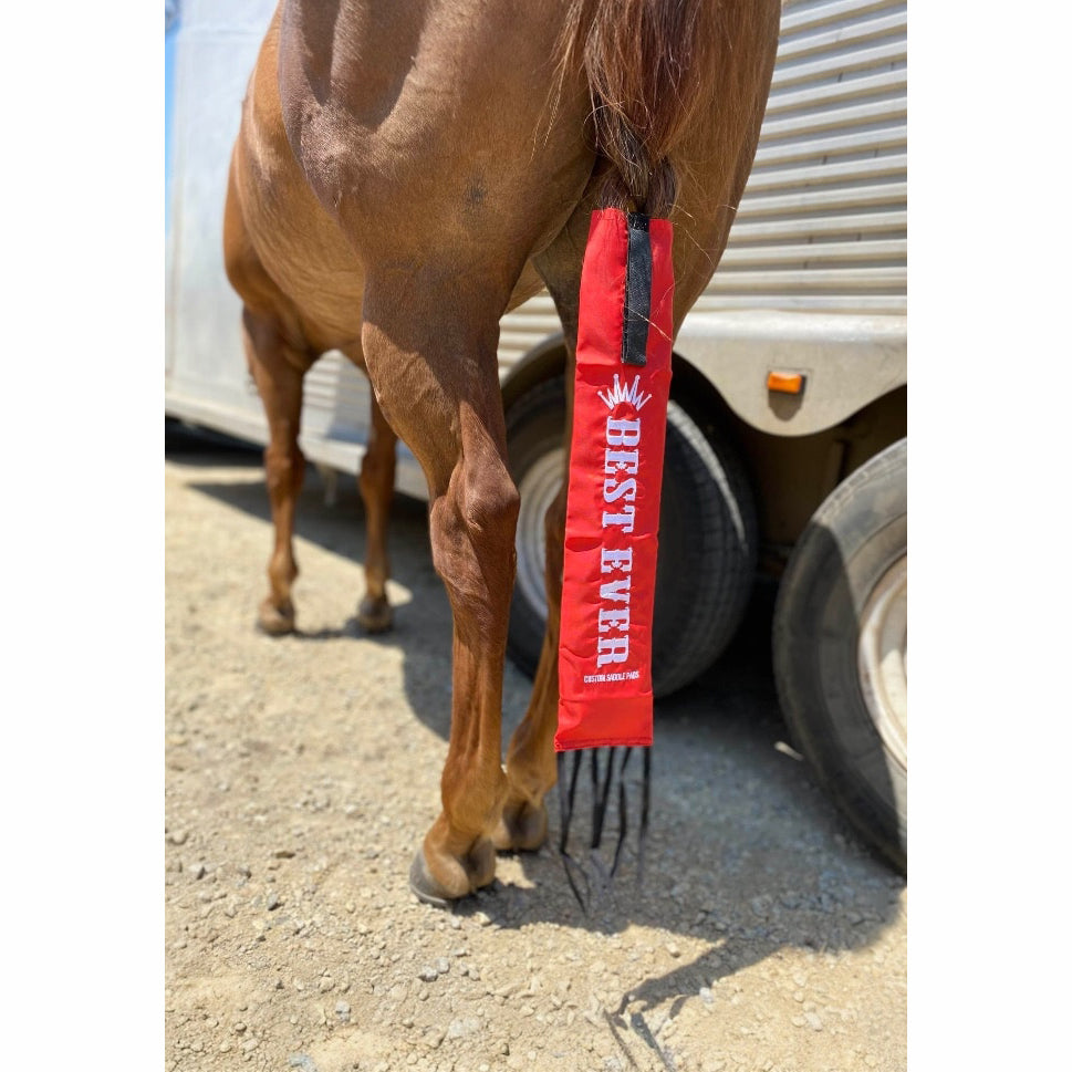 Best Ever Velcro Tail Bag- Red
