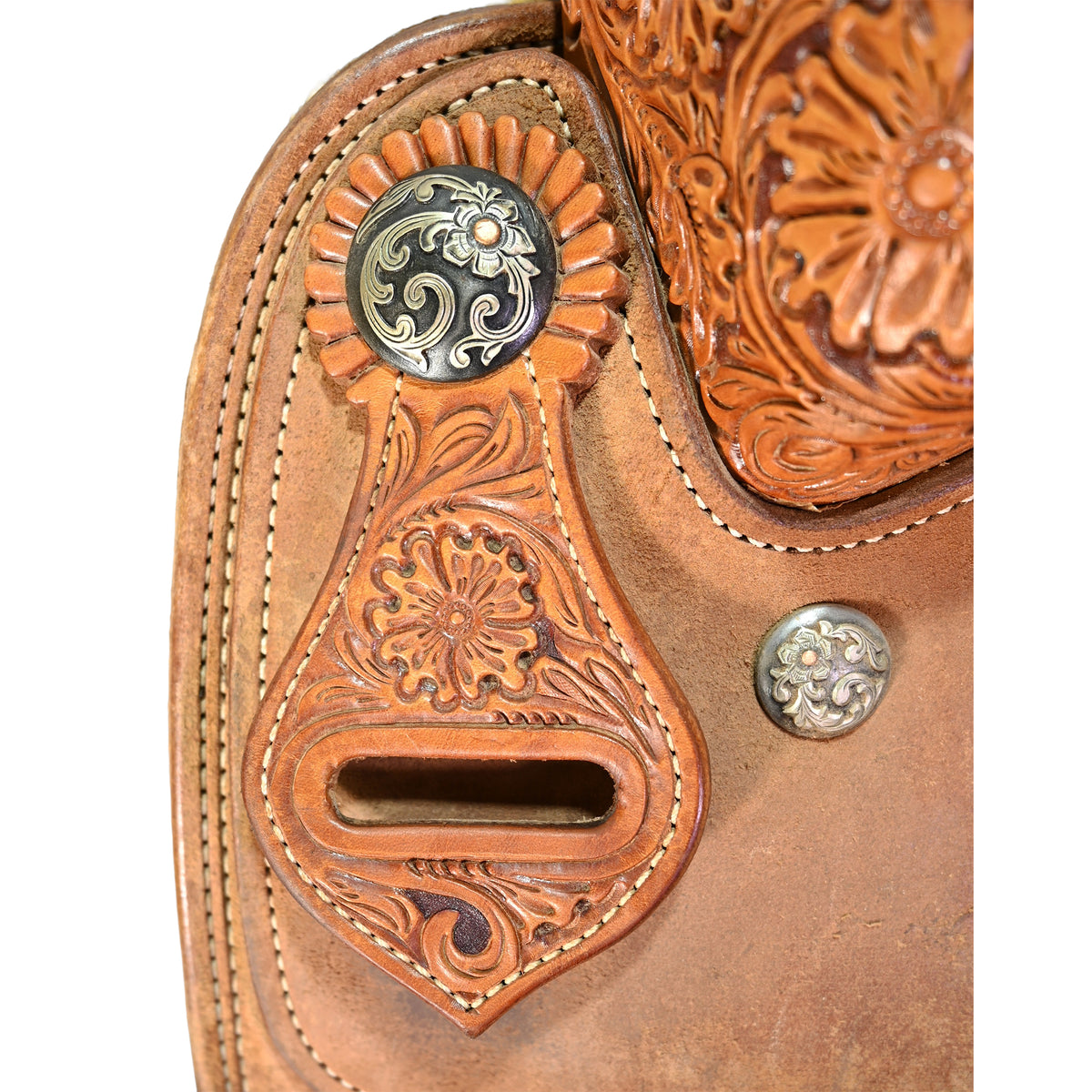 Used 14.5" Billy Hogg Signature Roping Saddle