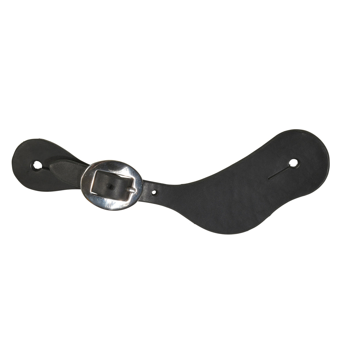 Berlin Custom Leather Women's Black Contoured Spur Straps