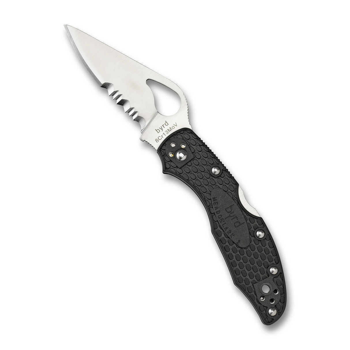 Byrd Meadowlark 2 Lightweight Combination Edge Knife