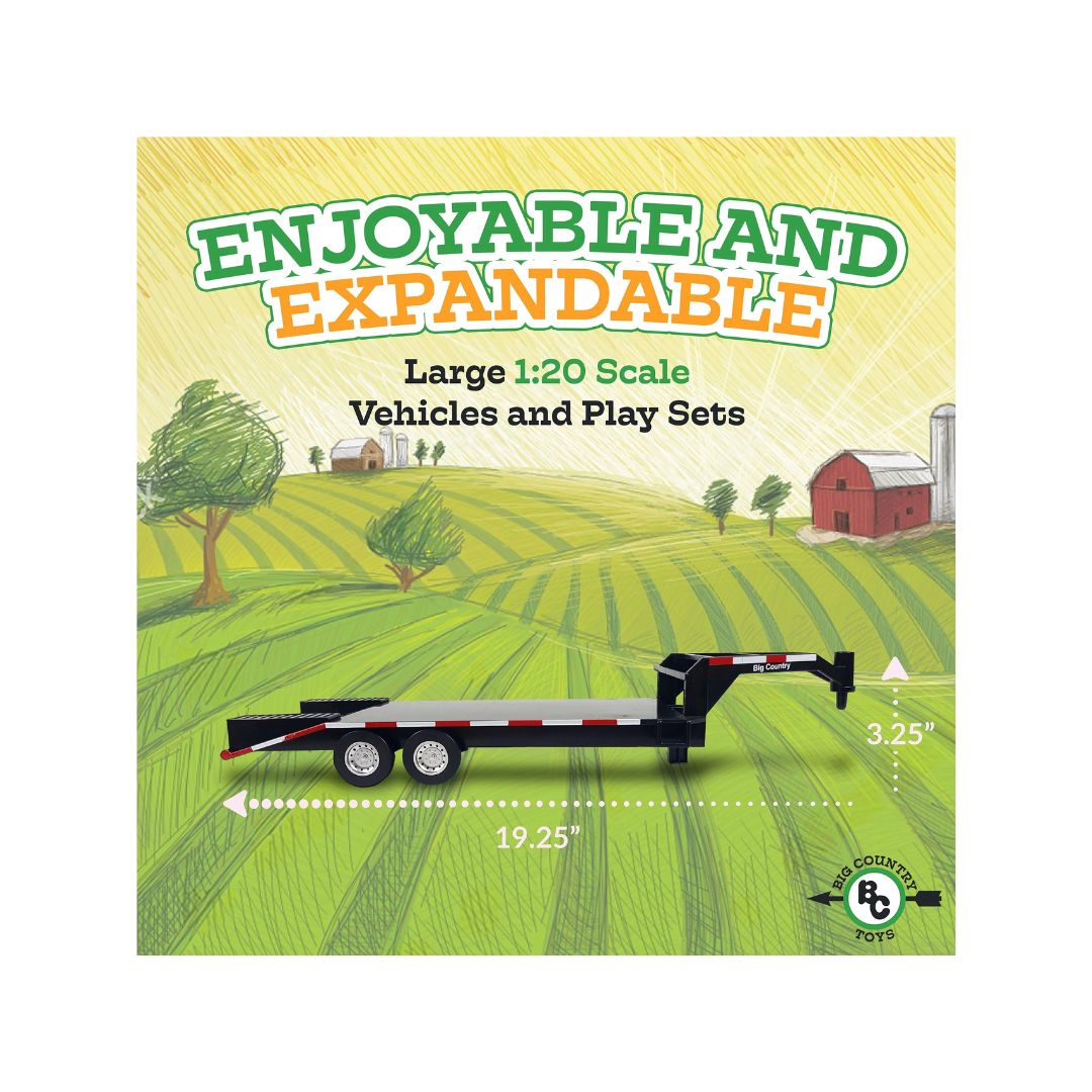 Big Country Toys Flatbed Trailer
