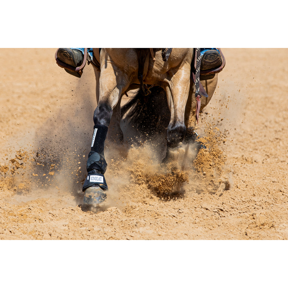 Iconoclast Front and Hind Orthopedic Boot Combo Pack- Black