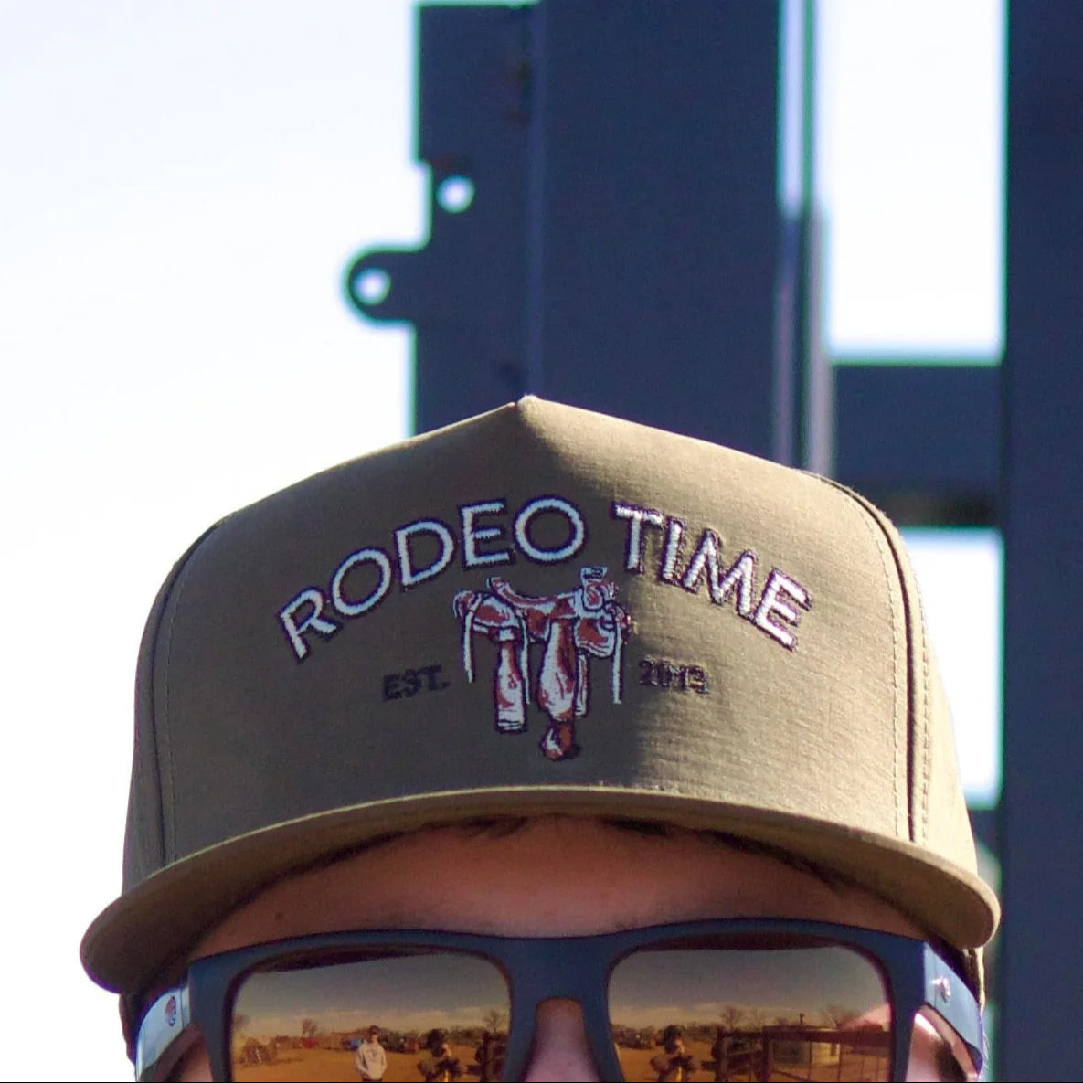 Rodeo Time Seat Rig Waxed Canvas Cap