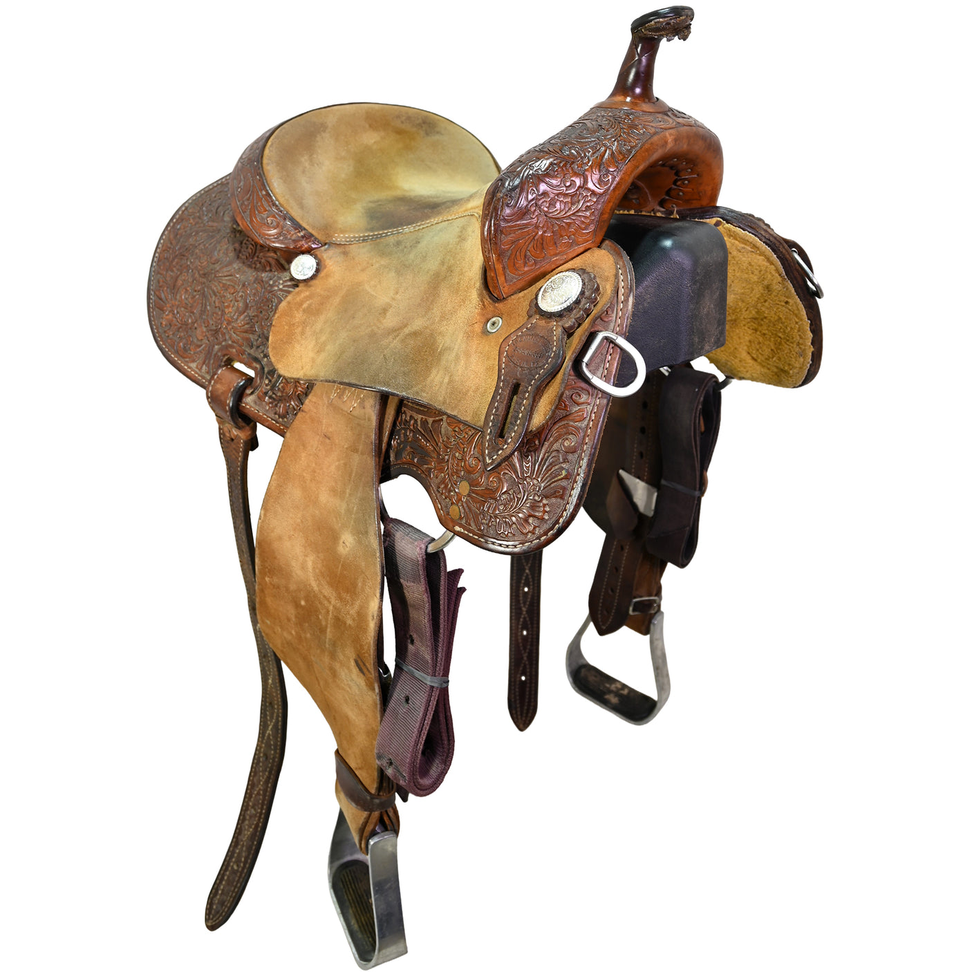 Used 13" Ed & Martha Wright Barrel Racing Saddle