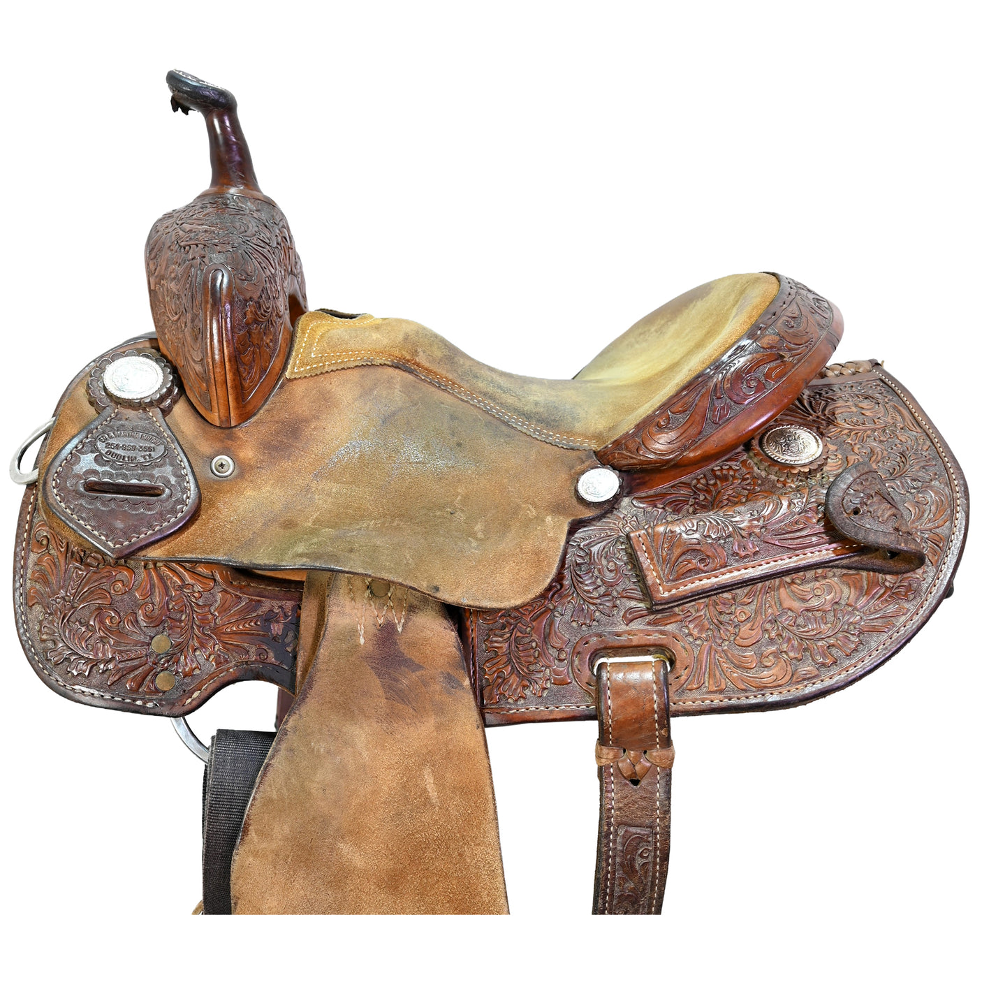 Used 13" Ed & Martha Wright Barrel Racing Saddle