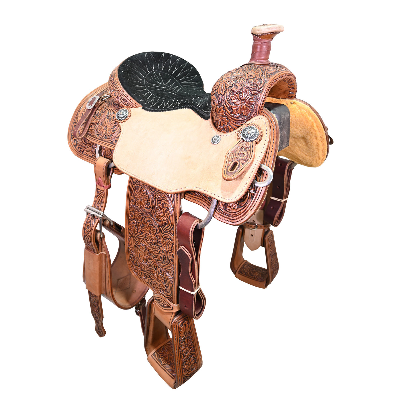 New! 14.25" Smart Horse Team Roping Saddle