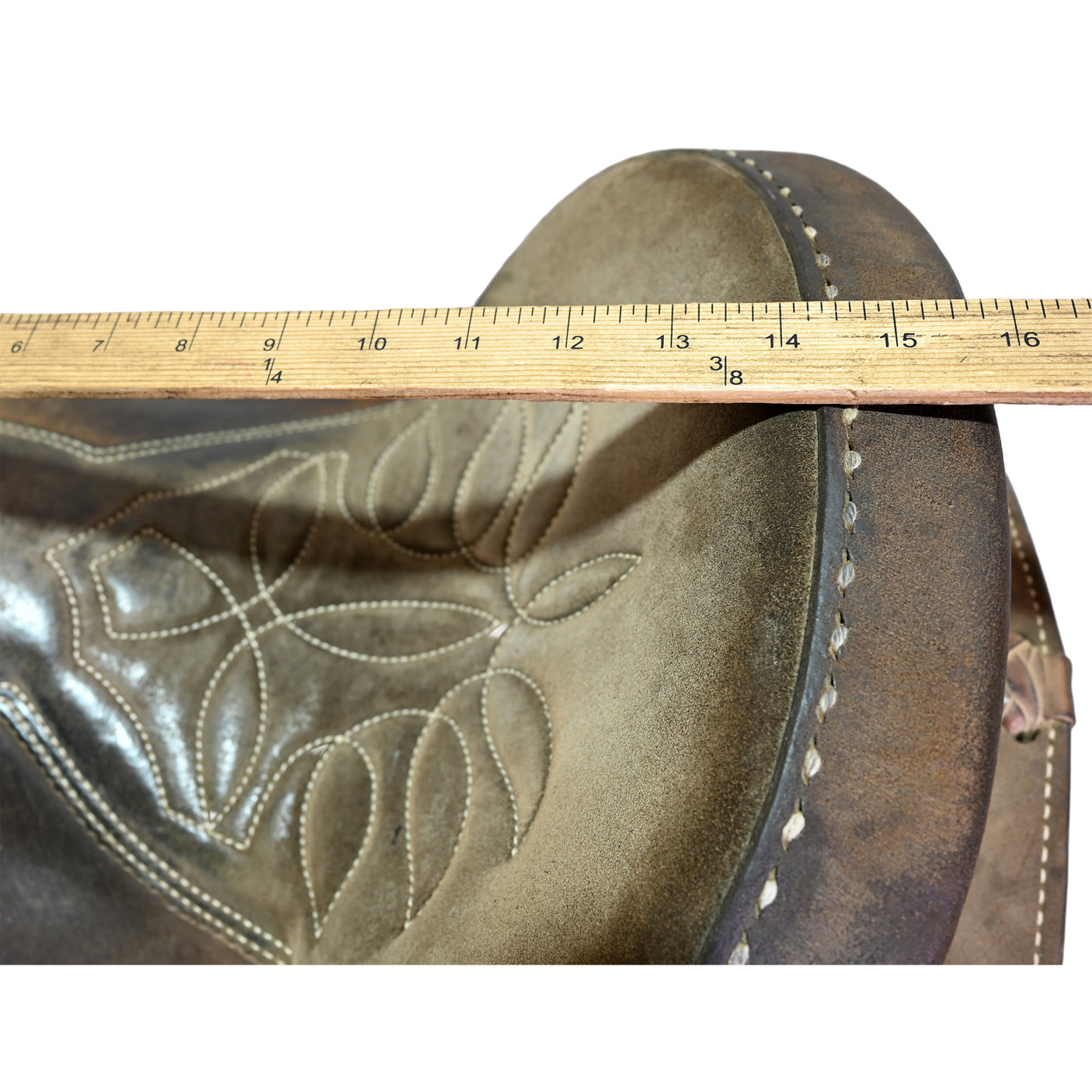 Used 14" Double J Pozzi Pro Barrel Racing Saddle