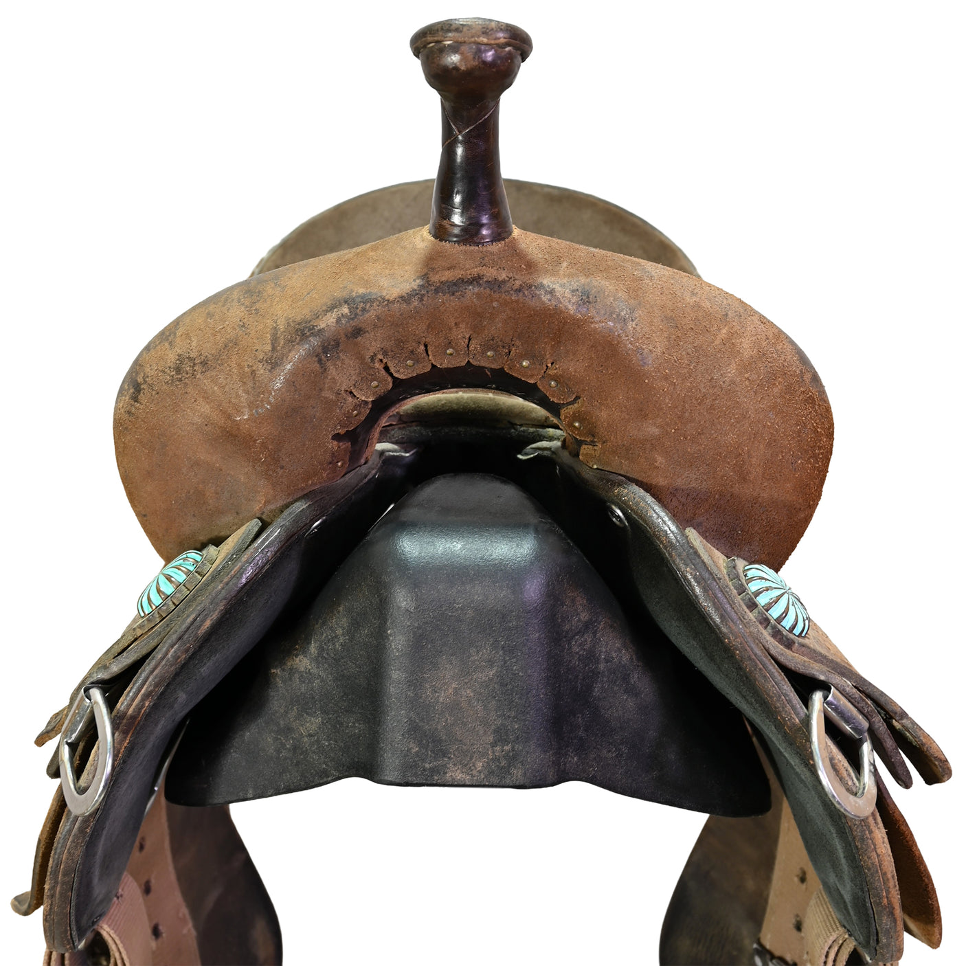 Used 14" Double J Pozzi Pro Barrel Racing Saddle