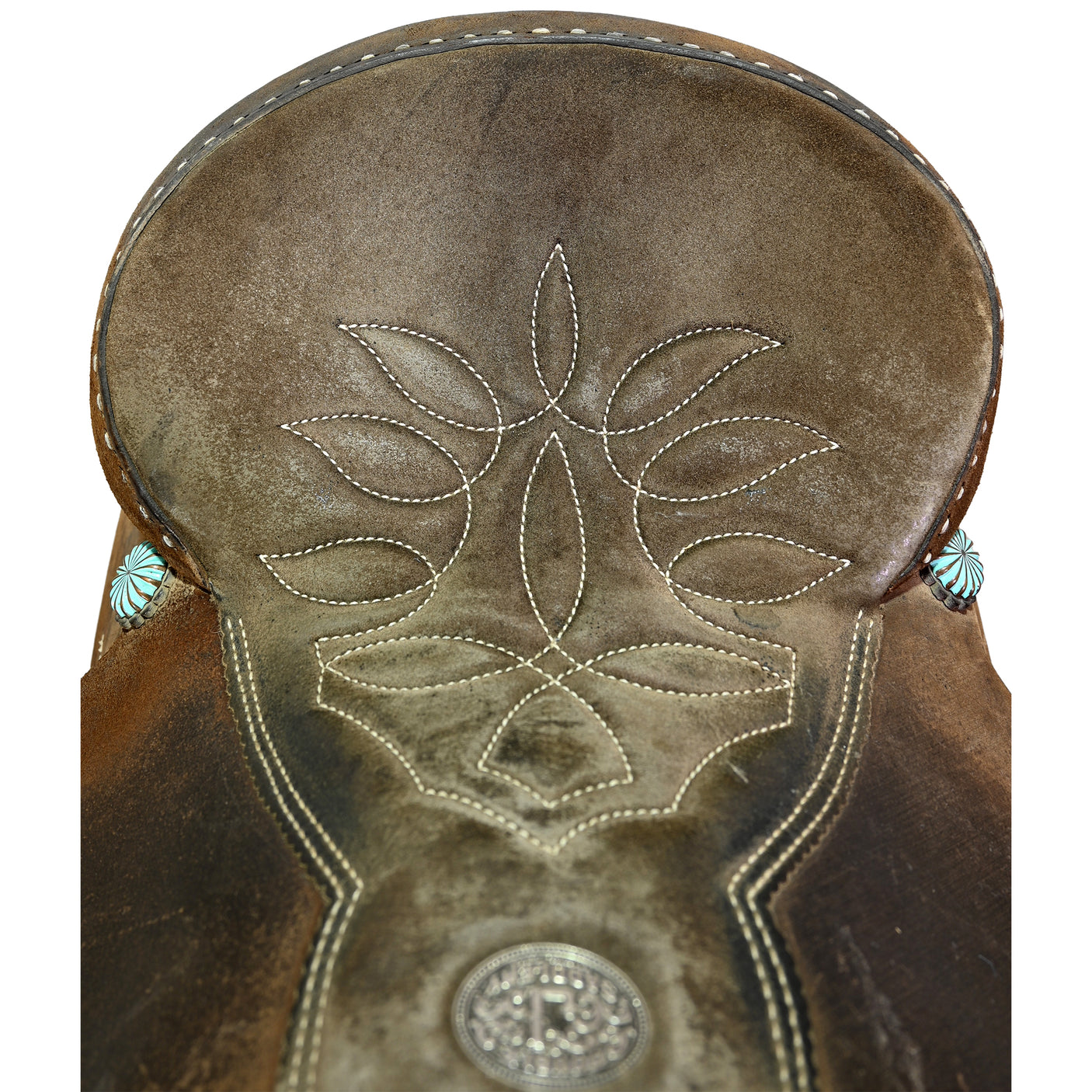Used 14" Double J Pozzi Pro Barrel Racing Saddle