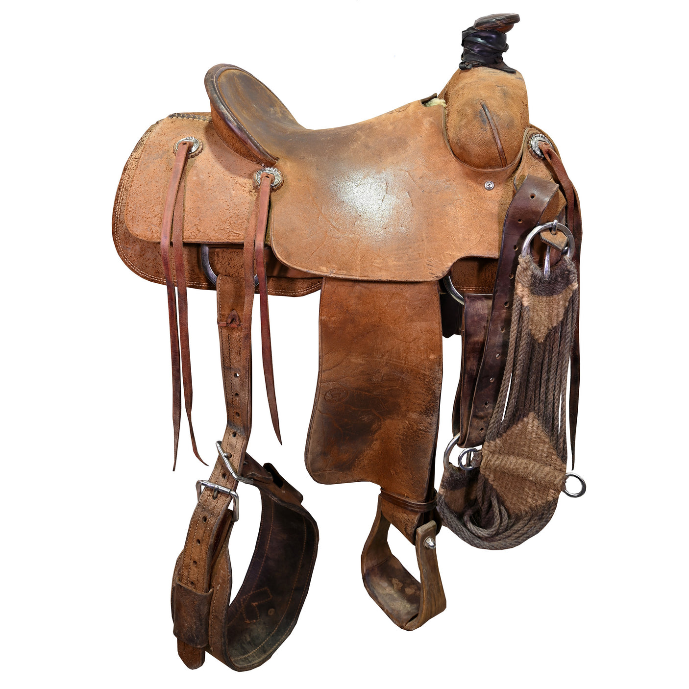 Used 14.5" Larry Clark Ranch Saddle