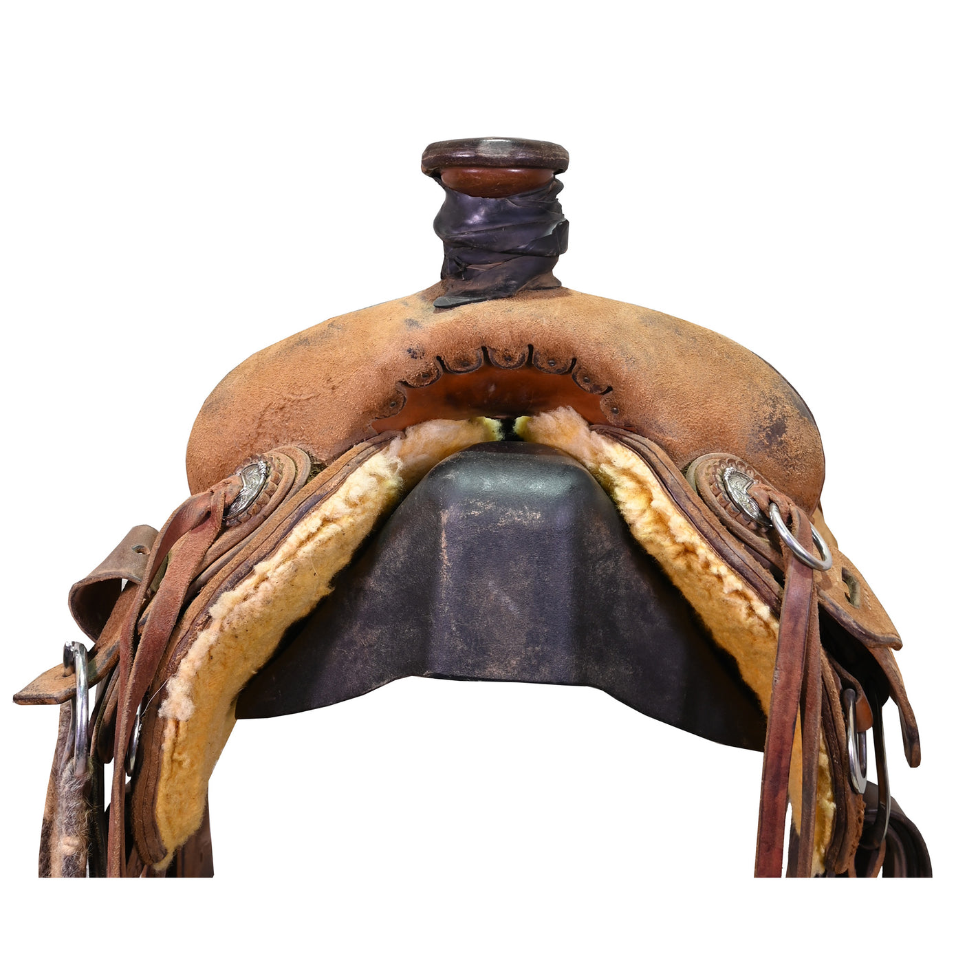 Used 14.5" Larry Clark Ranch Saddle