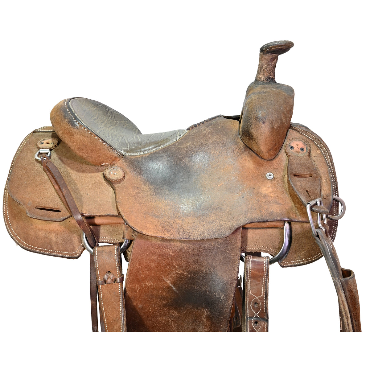 Used 14.5" Lucky's Team Roping Saddle