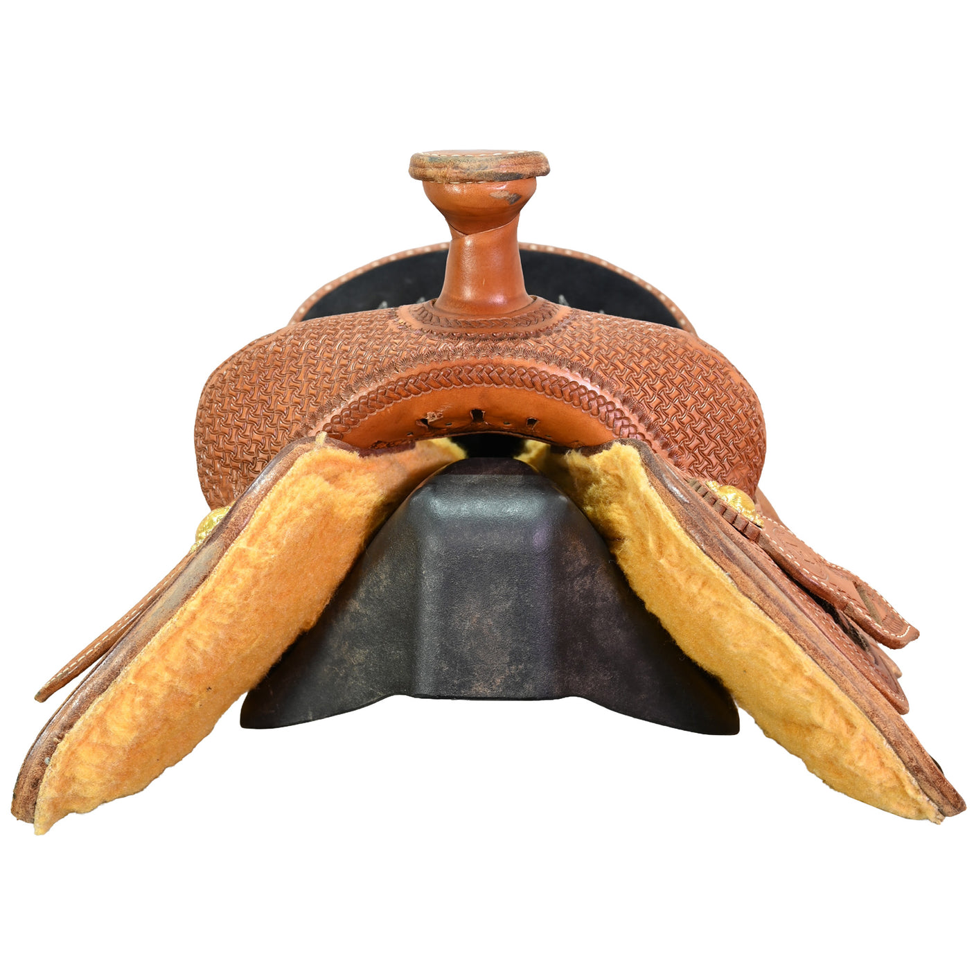 SOLD! Used 14.5" Tod Slone Trophy Team Roping Saddle