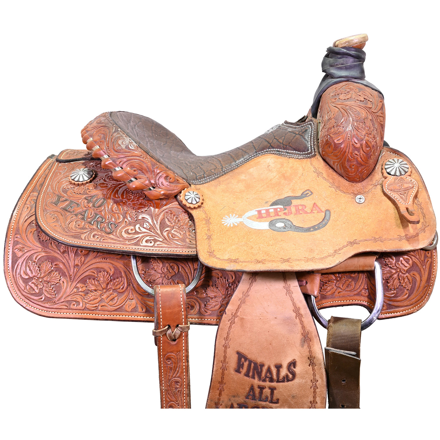 Used 14" Cowboy Classic Trophy Roping Saddle