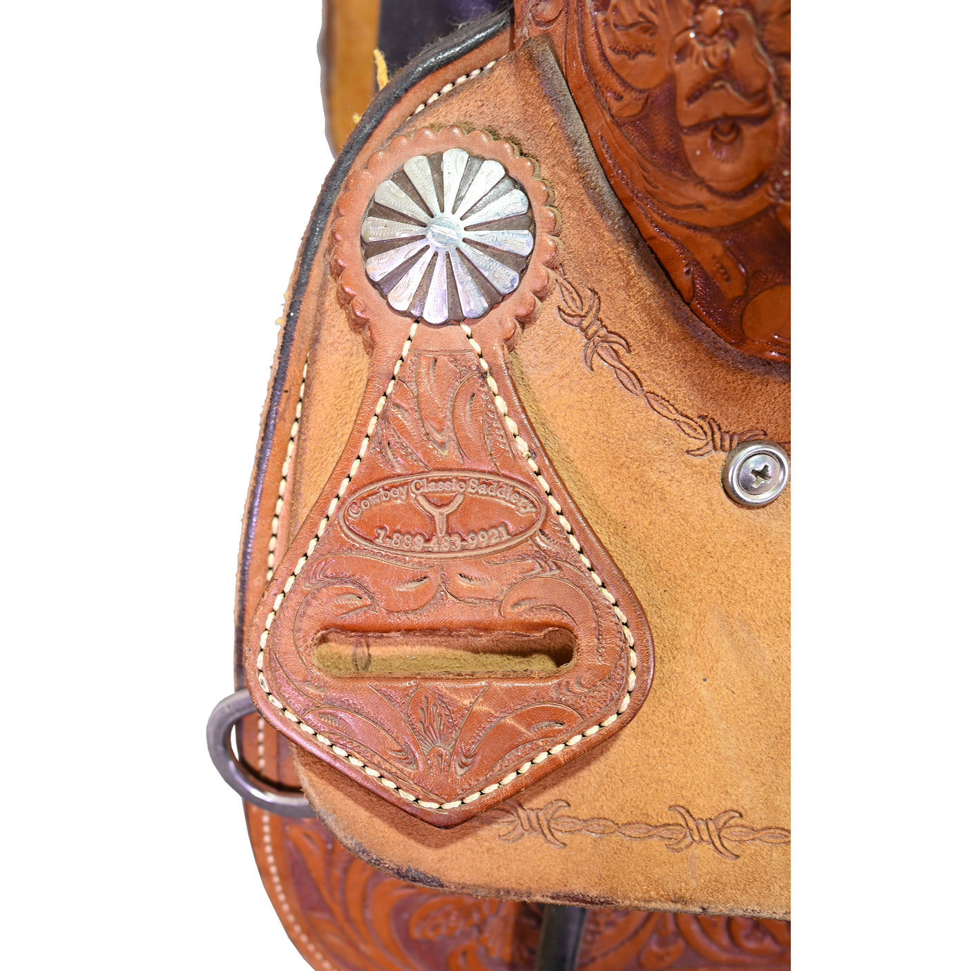 Used 14" Cowboy Classic Trophy Roping Saddle