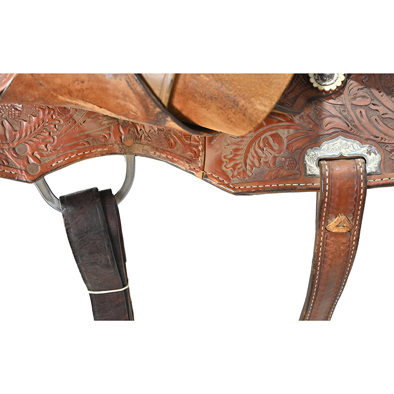 Used 14" Double J Barrel Racing Saddle