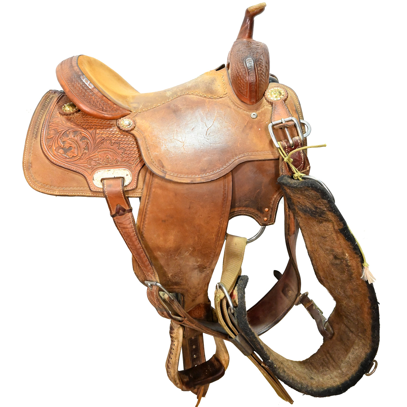Used 14" NRS by Martin Barrel Racing Saddle