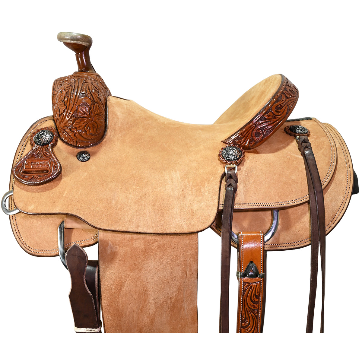 New! 14" Smart Horse Team Roping Saddle