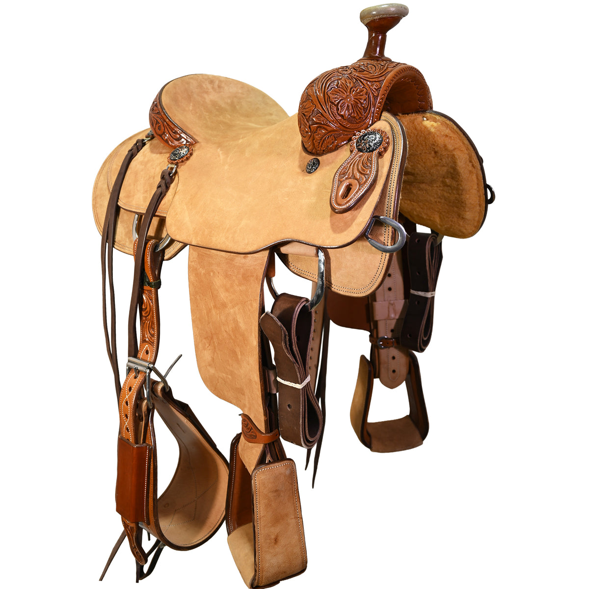 New! 14" Smart Horse Team Roping Saddle