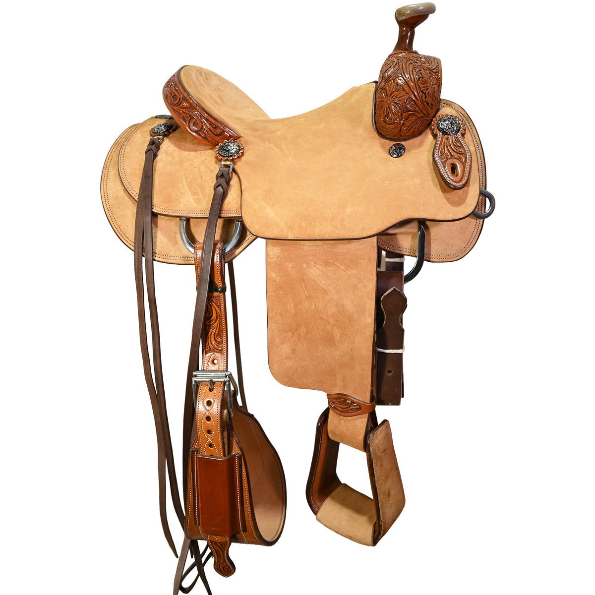 New! 14" Smart Horse Team Roping Saddle