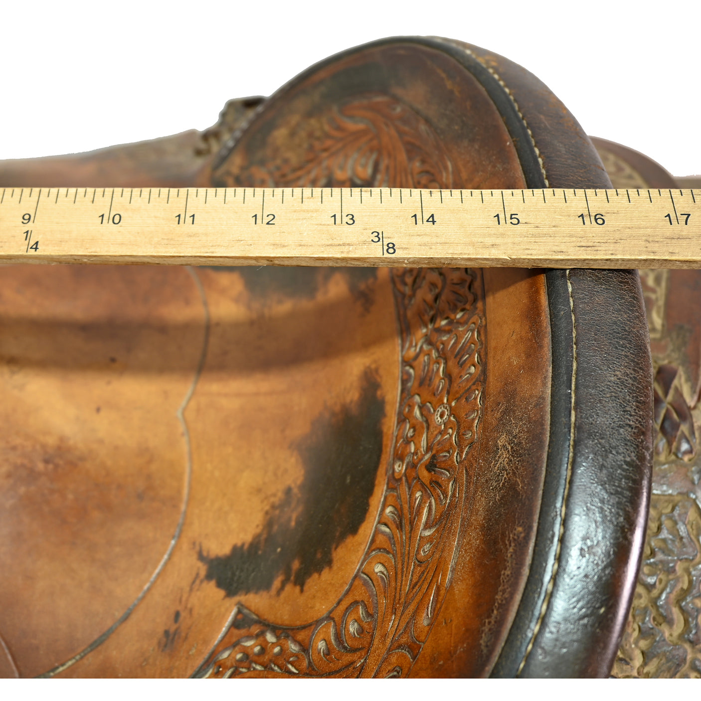 Used 15.5" Ron Carlton Ranch Saddle