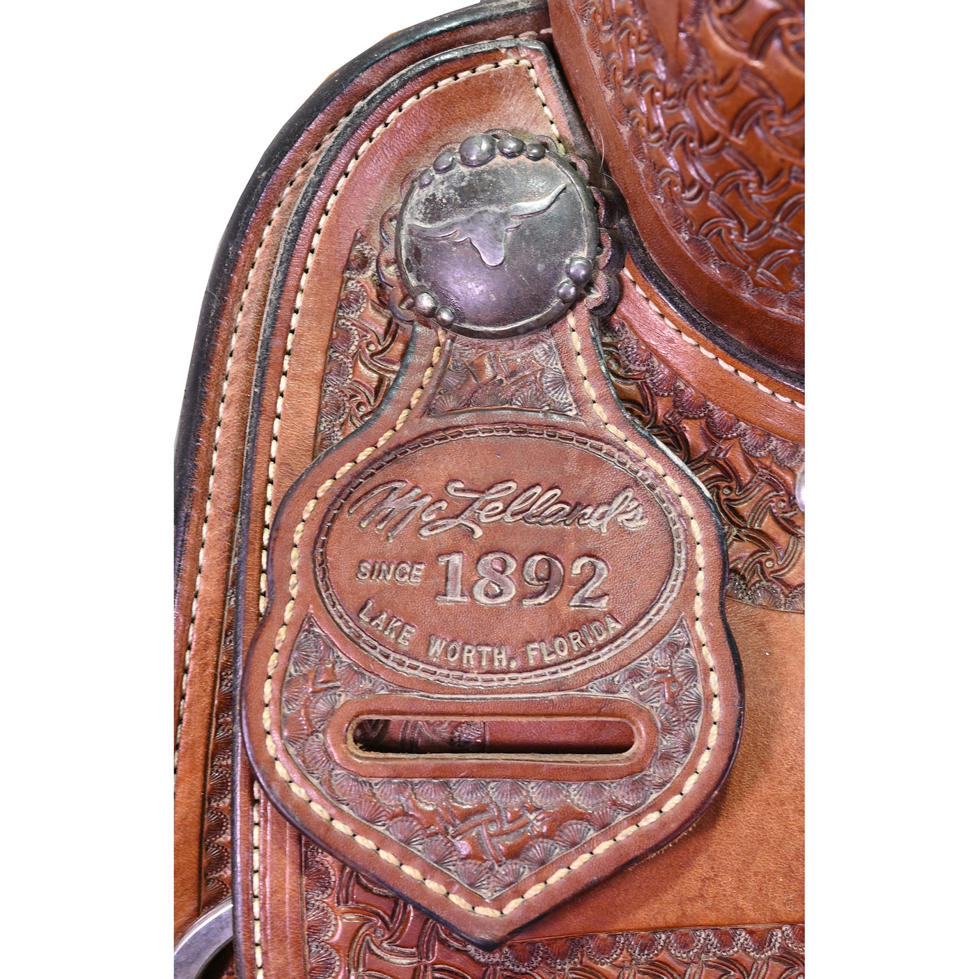 Used 15.5" McLelland's Cutting Saddle