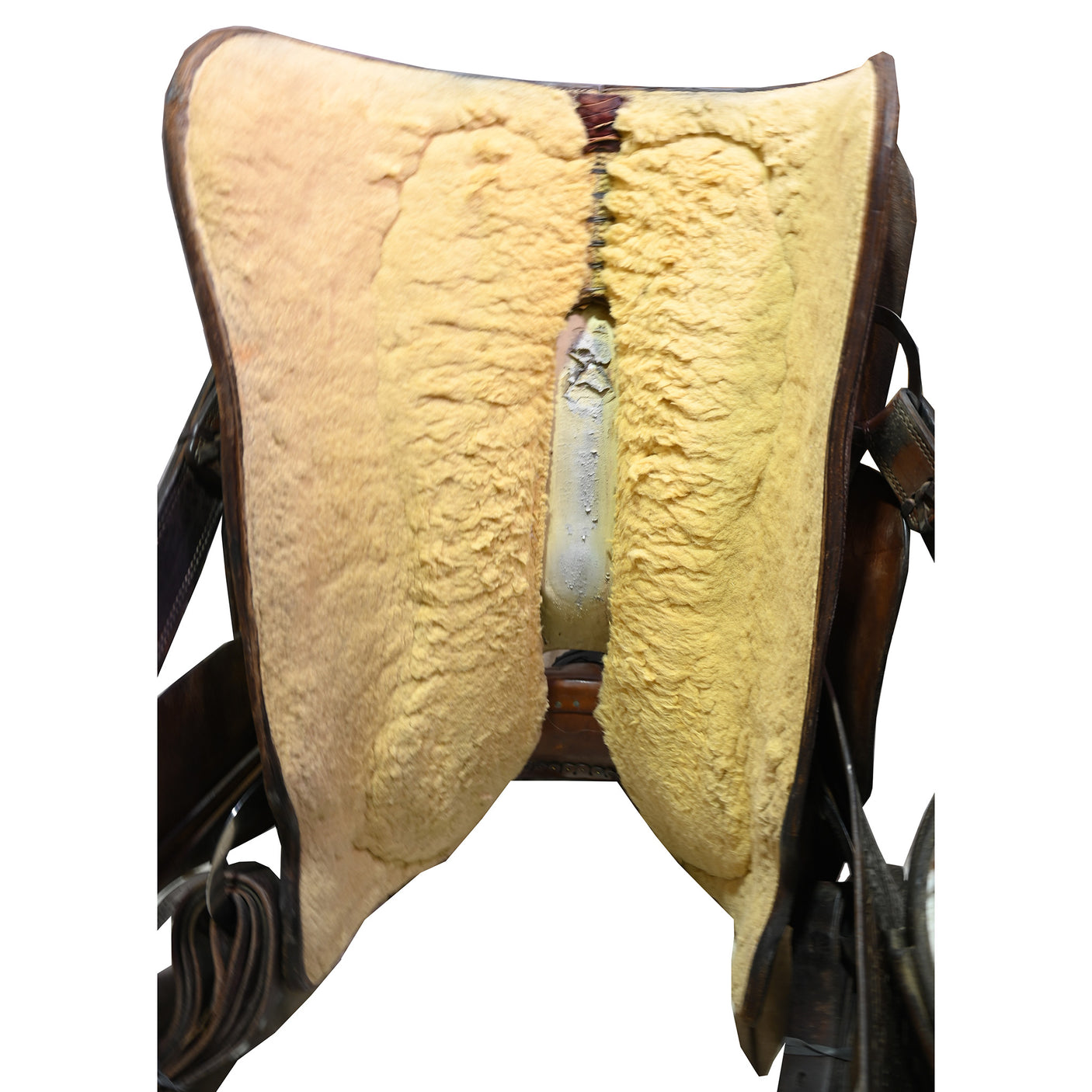 Used 15" Bader Team Roping Saddle