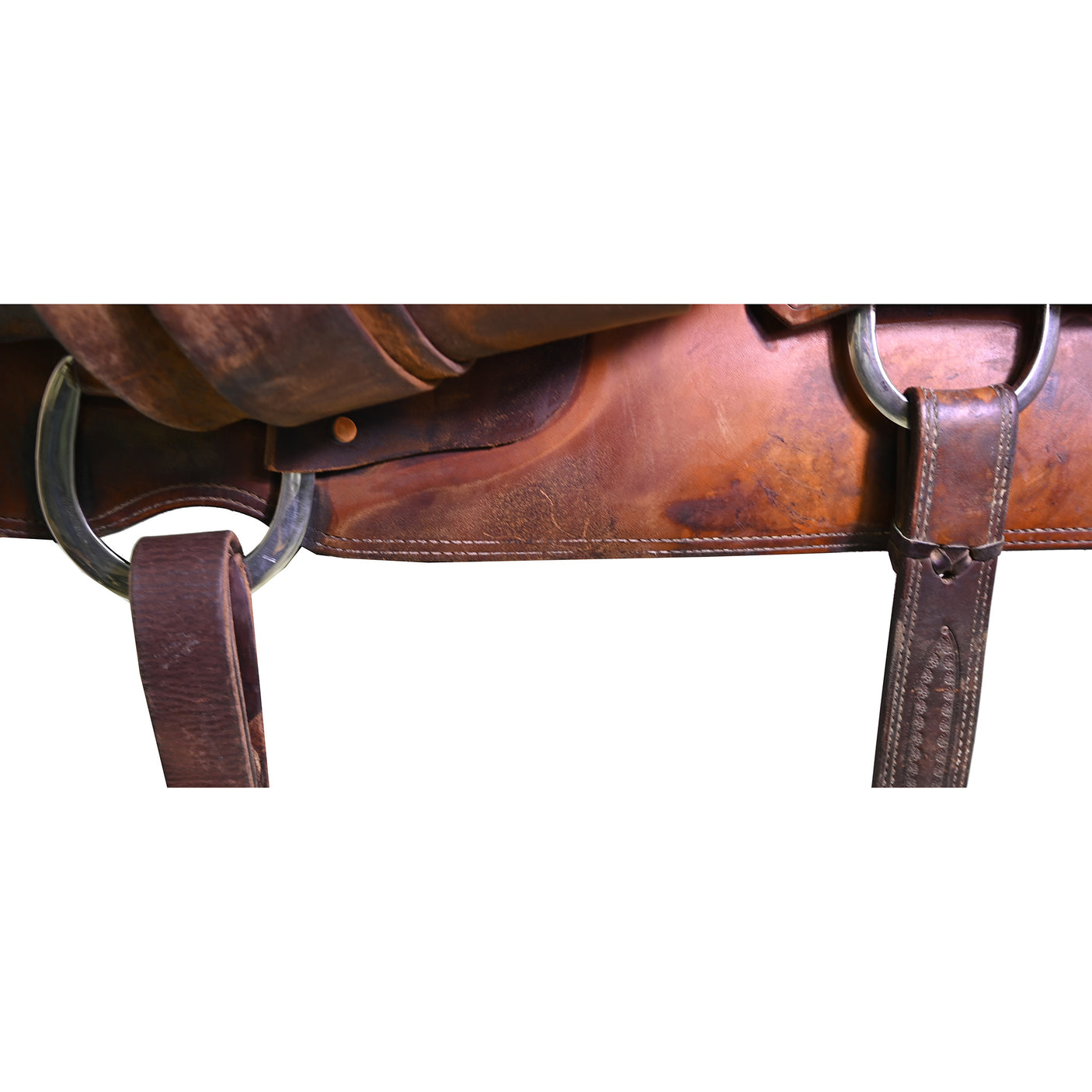 Used 15" Bader Team Roping Saddle