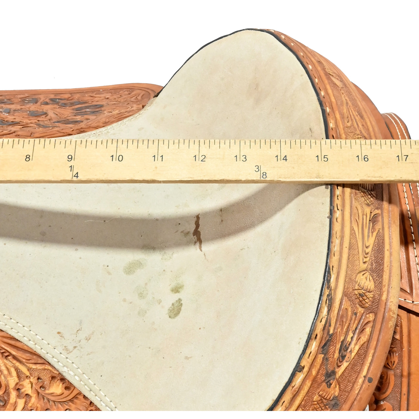 Used 15" C Bar C Show Saddle